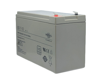 Preview: Wing ES7-12 12V 7Ah (20hr) AGM Pb Akku Batterie wartungsfrei