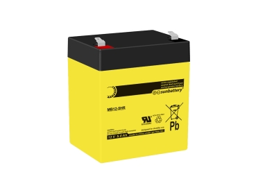 SUN Battery MB12-5HRV0 12V 5,0Ah Blei Akku AGM