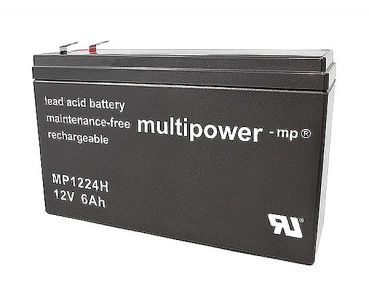 Multipower MP1224H 12V 6Ah 24W