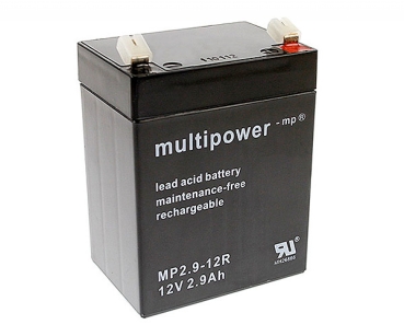 Multipower MP2,9-12R 12V 2,9Ah