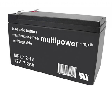 Multipower MPL7,2-12 12V 7,2Ah