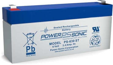Powersonic PS-630ST 6V 3,5Ah