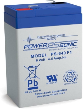 Powersonic PS-640 6V 4,5Ah
