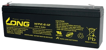 Kung Long WP2.6-12 12V 2,6Ah