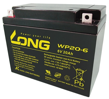 Kung Long WP20-6 6V 20Ah