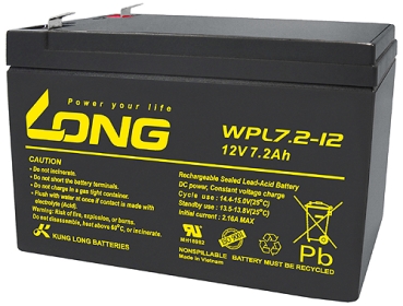 Kung Long WPL7.2-12 12V 7,2Ah