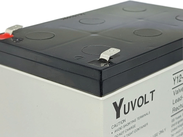Yuasa Yuvolt Y12-12LFR 12V 12Ah AGM VdS Blei Accu Batterie wartungsfrei