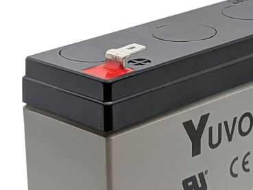 Yuasa Yuvolt Y2.3-12FR 12V 2,3Ah AGM VdS Blei Accu Batterie wartungsfrei