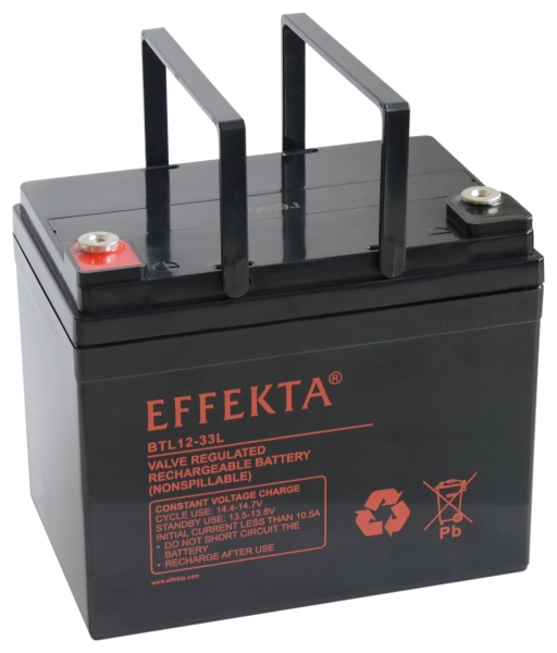 Effekta BTL12-33L 12V 33Ah