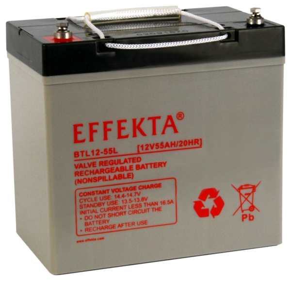 Effekta BTL12-55L 12V 55Ah