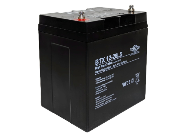 Wing BTX12-28LS 12V 28Ah (20hr) AGM Pb Akku Batterie wartungsfrei