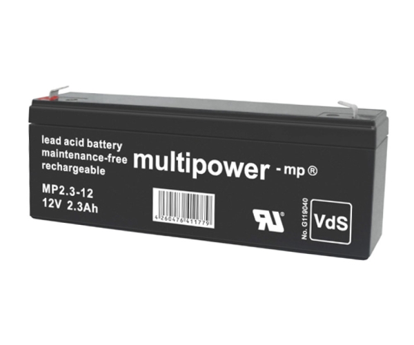 Multipower MP2,3-12 12V 2,3Ah