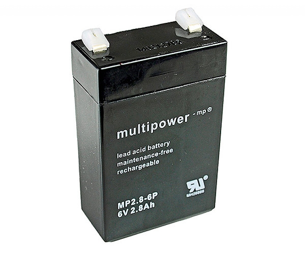 Multipower MP2,8-6P 6V 2,8Ah
