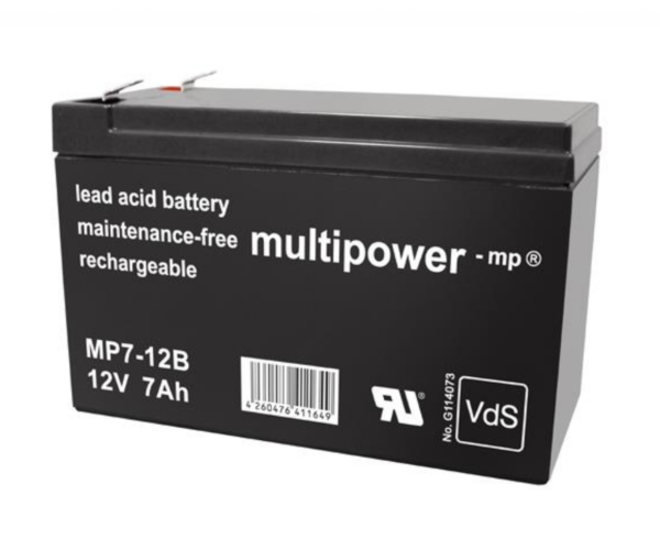 Multipower MP7-12B 12V 7Ah