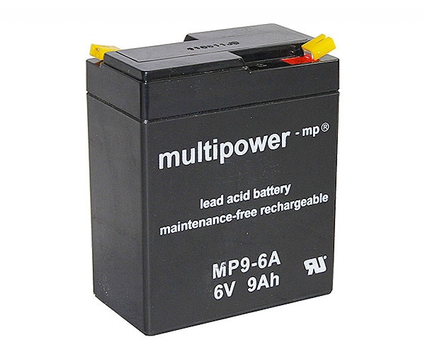 Multipower MP9-6A 6V 9Ah