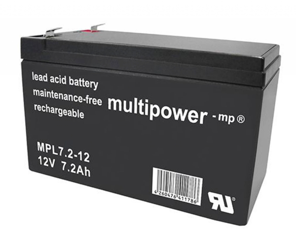 Multipower MPL7,2-12 12V 7,2Ah