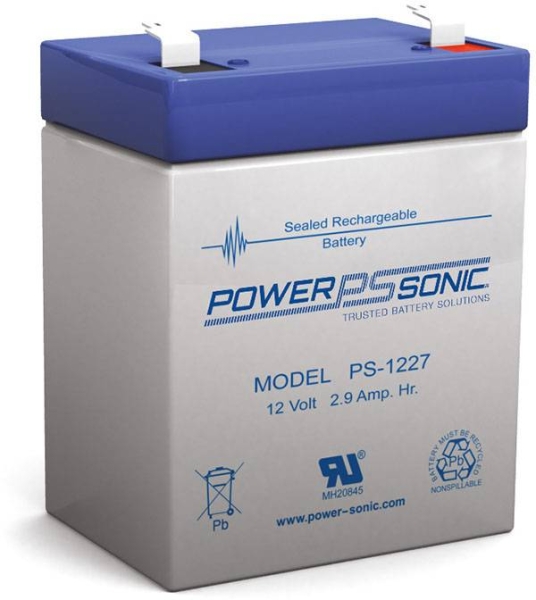 Powersonic PS-1227 12V 2,9Ah