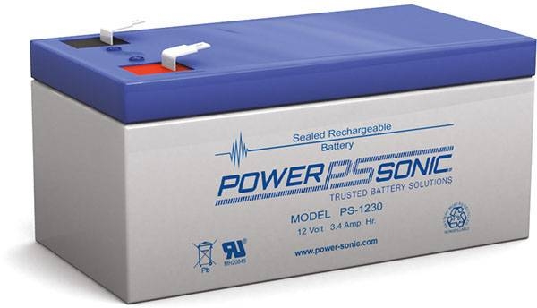 Powersonic PS-1230VdS 12V 3,4Ah