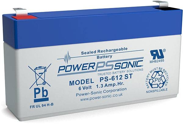 Powersonic PS-612ST 6V 1,2Ah