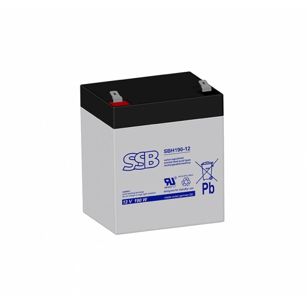 SSB SBH190-12 12V 5,1Ah 190W
