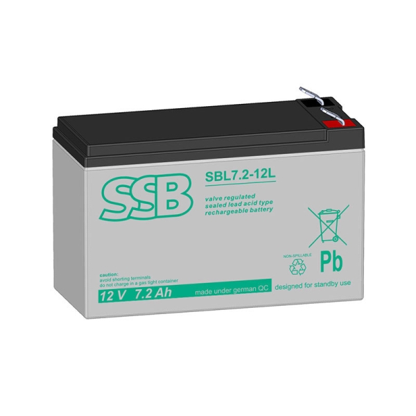 SSB SBL7.2-12L 12V 7,2Ah