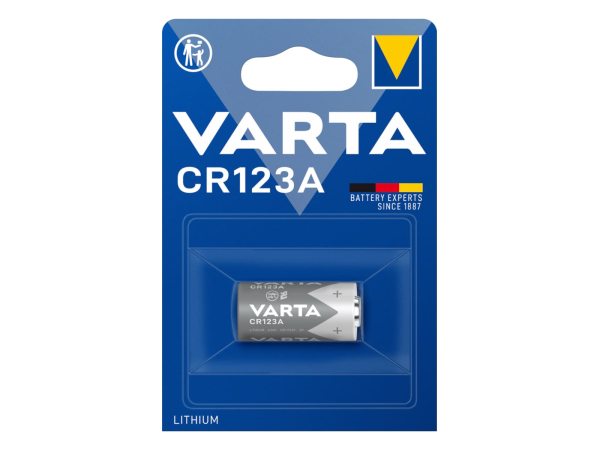 Varta CR123A CR17345 Lithium Photobatterie 3V 1430mAh