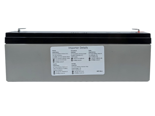 Yuasa Yuvolt Y2.3-12FR 12V 2,3Ah AGM VdS Blei Accu Batterie wartungsfrei