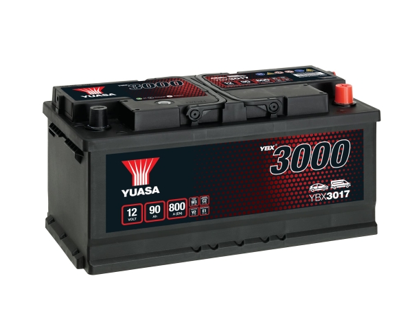 Autobatterie YBX3017 12V 90Ah 800A GS Yuasa SMF Battery